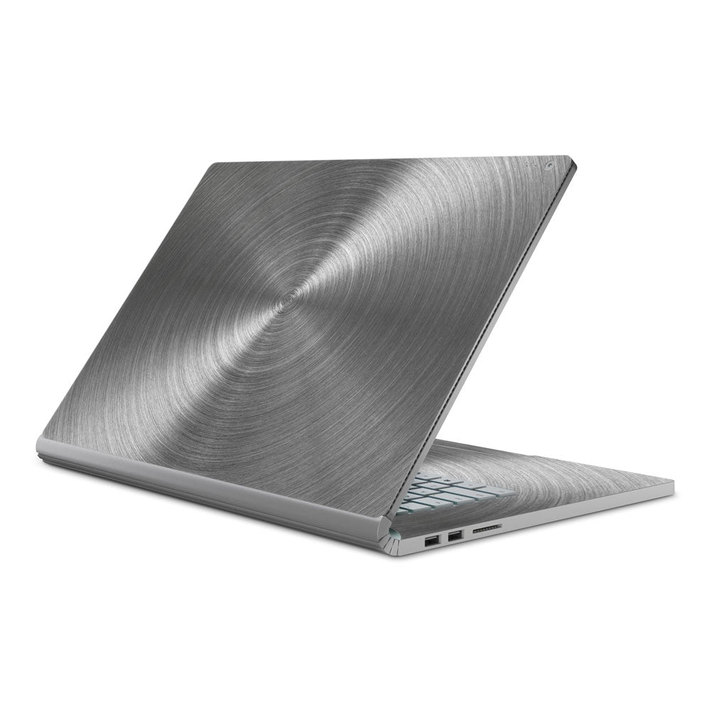 Brushed Stainless Microsoft Surface Book 2 15 Skin