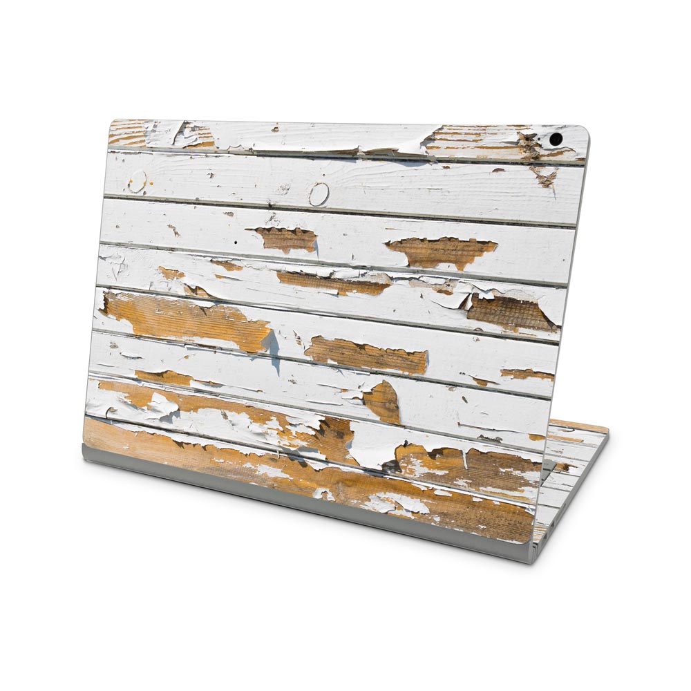 Peeling Wood Panels Microsoft Surface Book Skin