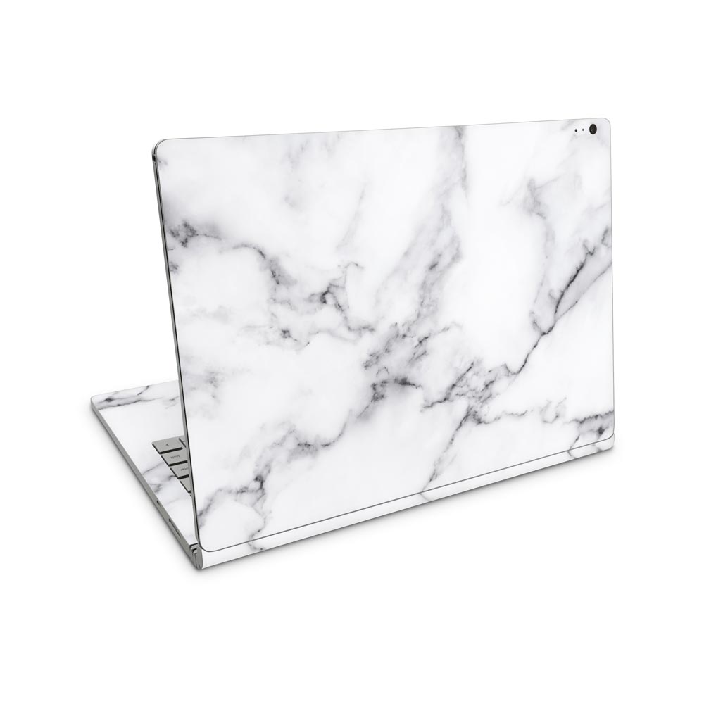 White Marble III Microsoft Surface Book 3 13 Skin