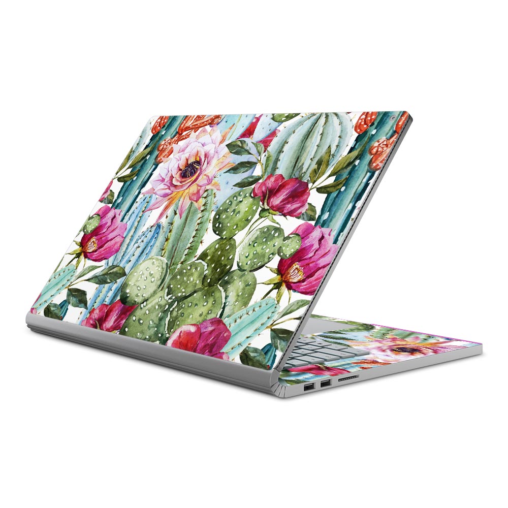Cactus Flower Microsoft Surface Book 3 15 Skin