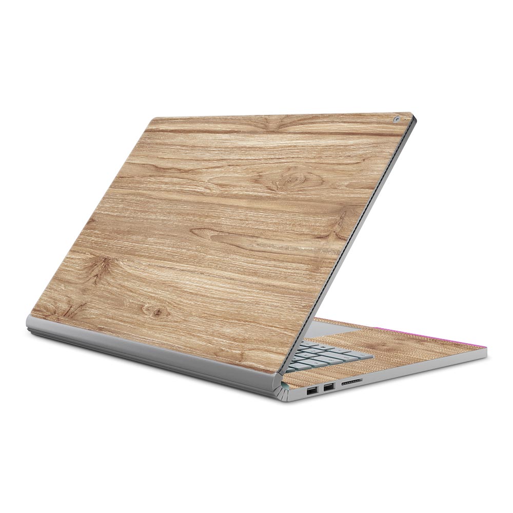 Beech Wood Microsoft Surface Book 3 15 Skin