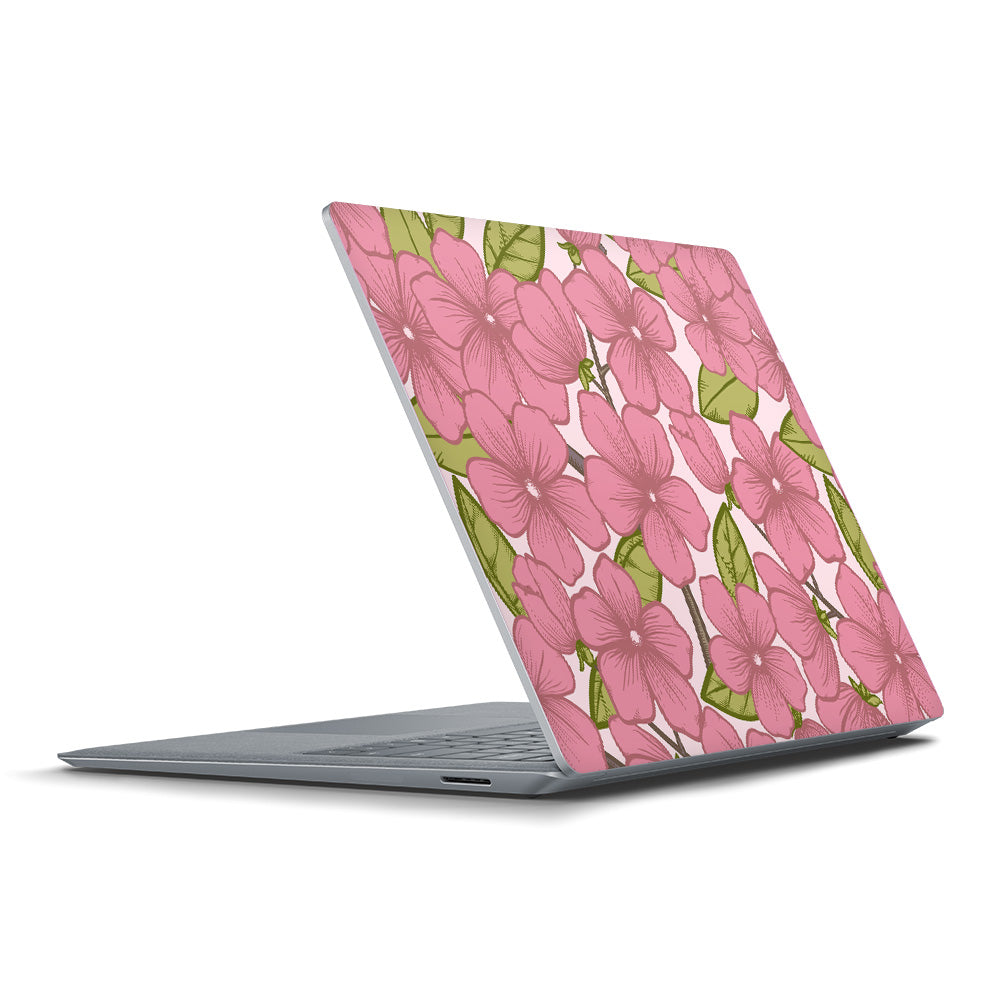 Pretty in Pink Microsoft Surface Laptop Skin