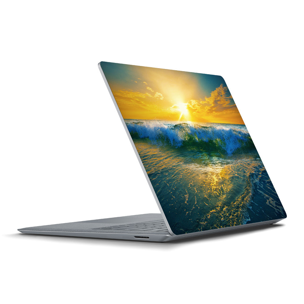 Sunrise Wave Microsoft Surface Laptop Skin