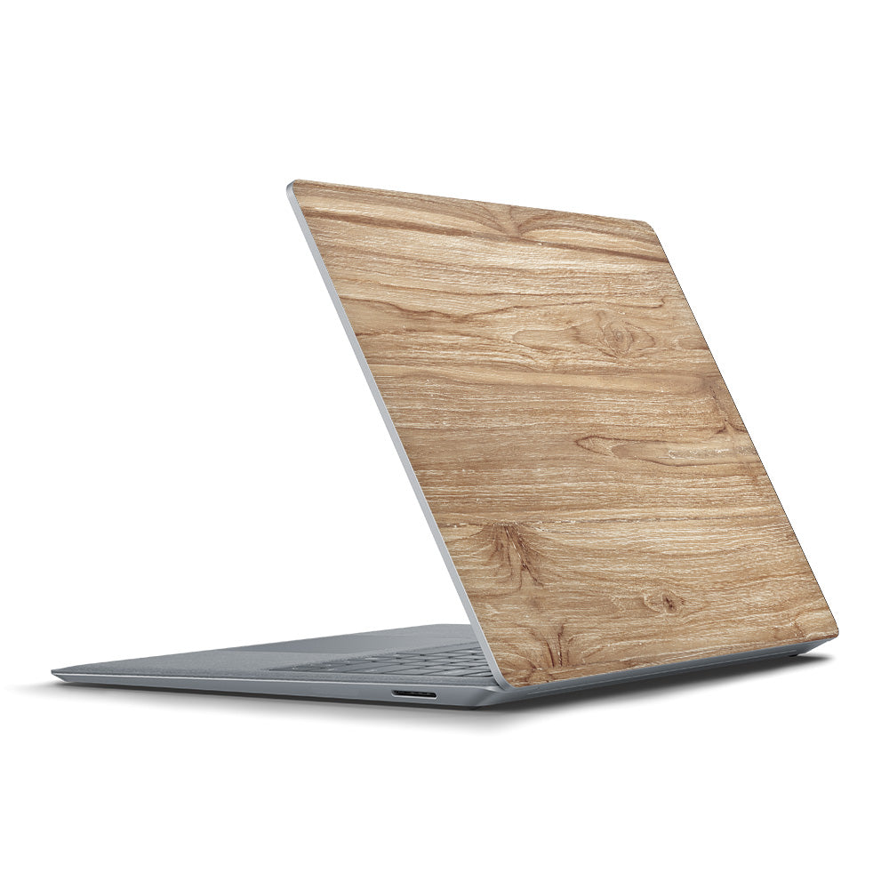 Beech Wood Surface Laptop 1 2 Skin