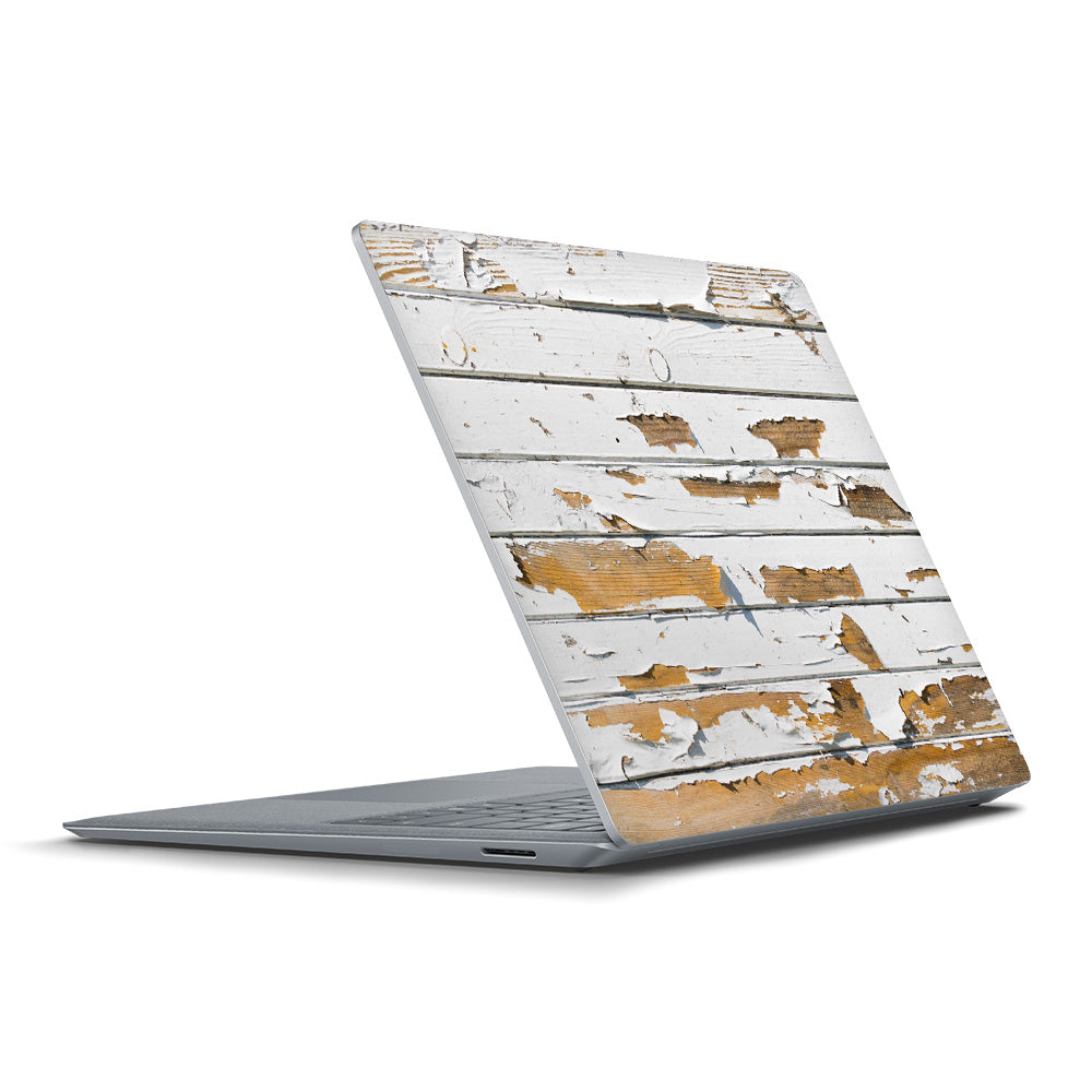 Peeling Wood Panels Microsoft Surface Laptop Skin