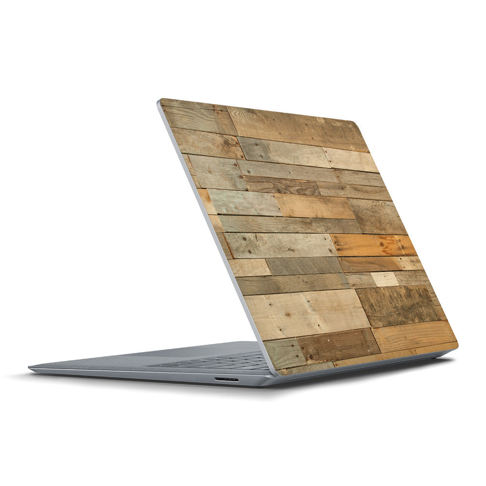 Reclaimed Wood Microsoft Surface Laptop Skin