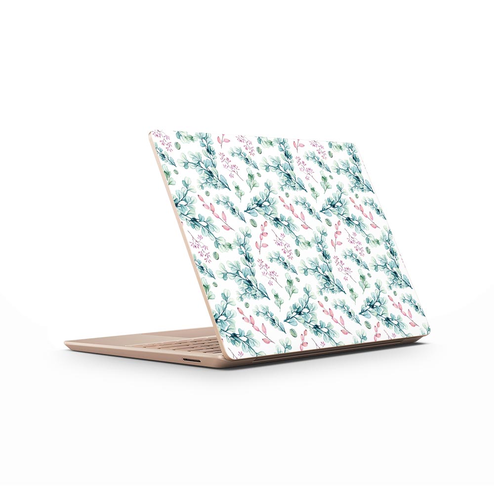 Berry Leaf Microsoft Surface Laptop Go Skin