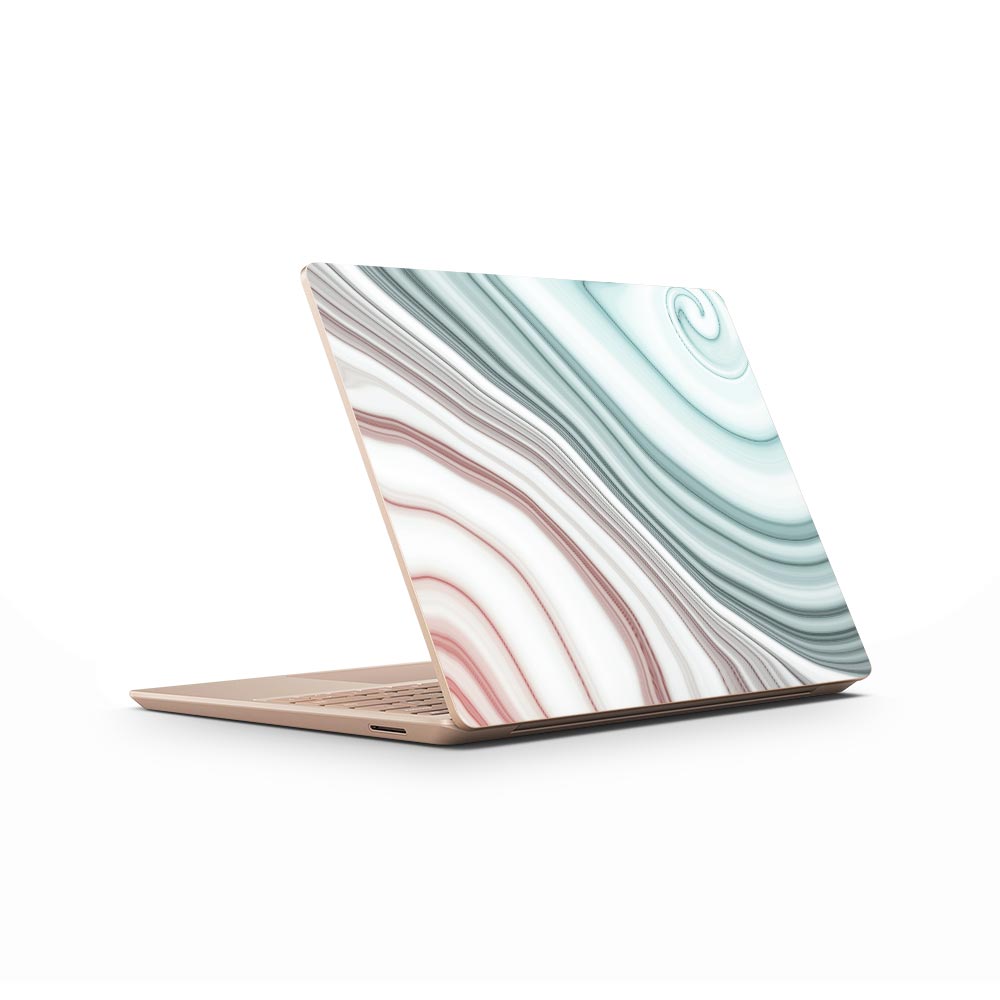 Fluid Marble Microsoft Surface Laptop Go Skin