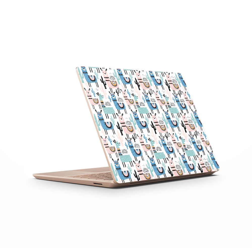 No Drama Llama Microsoft Surface Laptop Go Skin