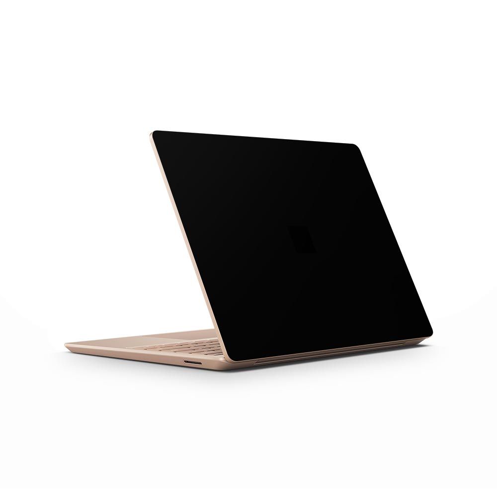 Black Microsoft Surface Laptop Go Skin