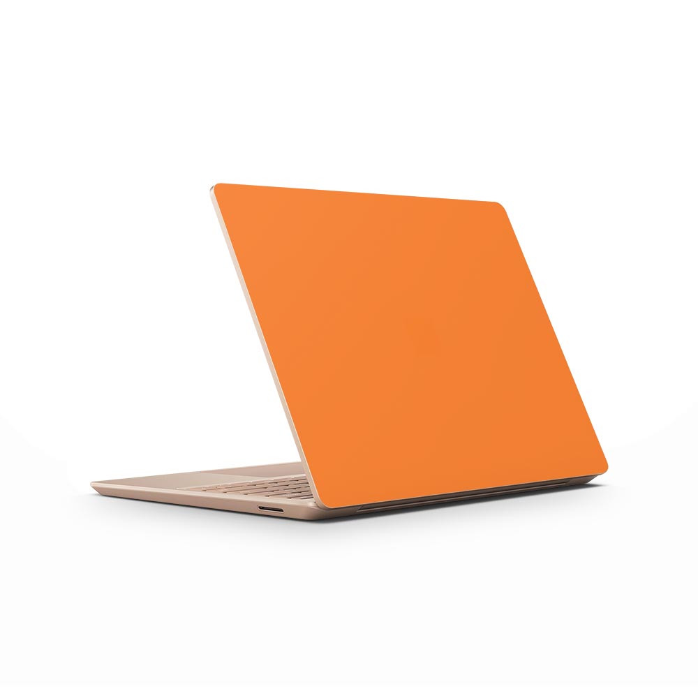 Orange Microsoft Surface Laptop Go Skin