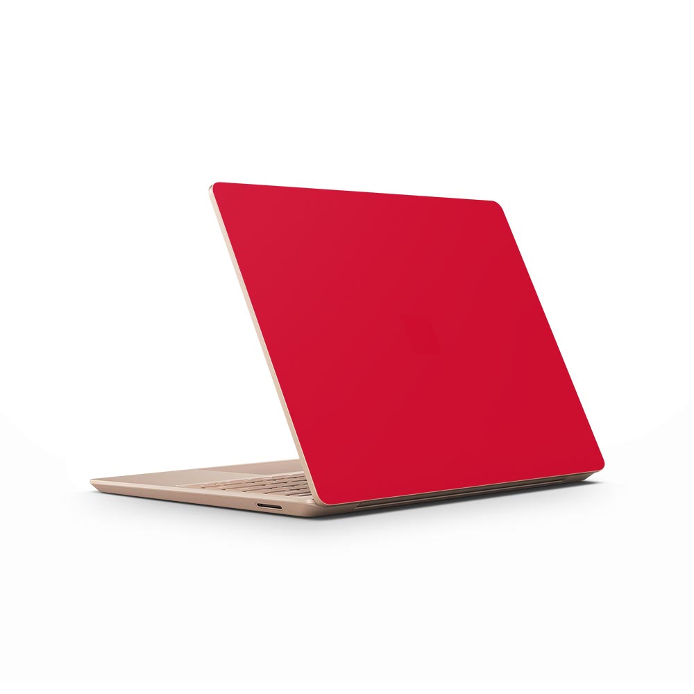 Red Microsoft Surface Laptop Go Skin