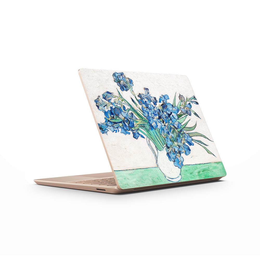 Vase of Irises Microsoft Surface Laptop Go Skin