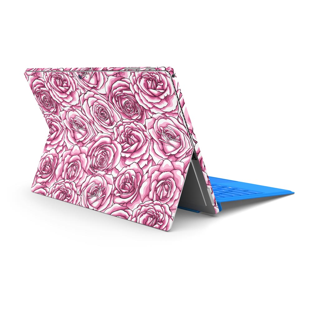 Etched Rose Microsoft Surface Pro 3 Skin