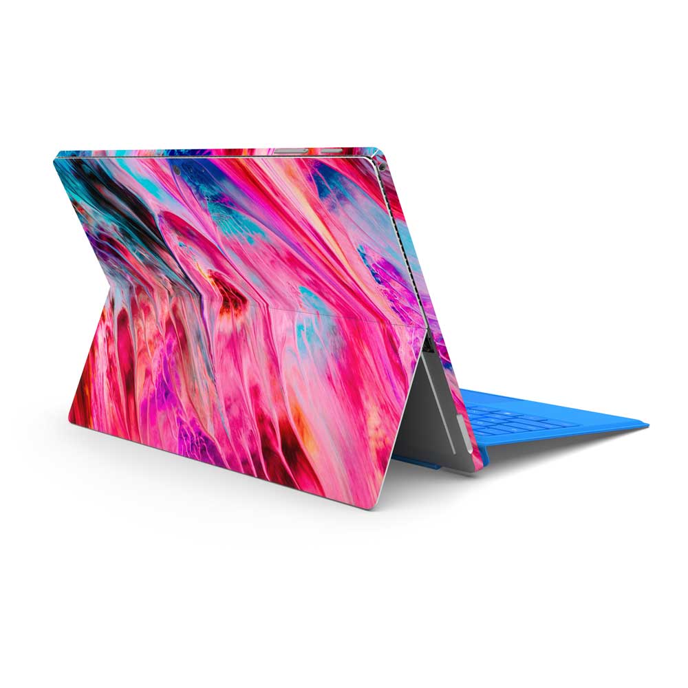 Pink Abstract Microsoft Surface Skin