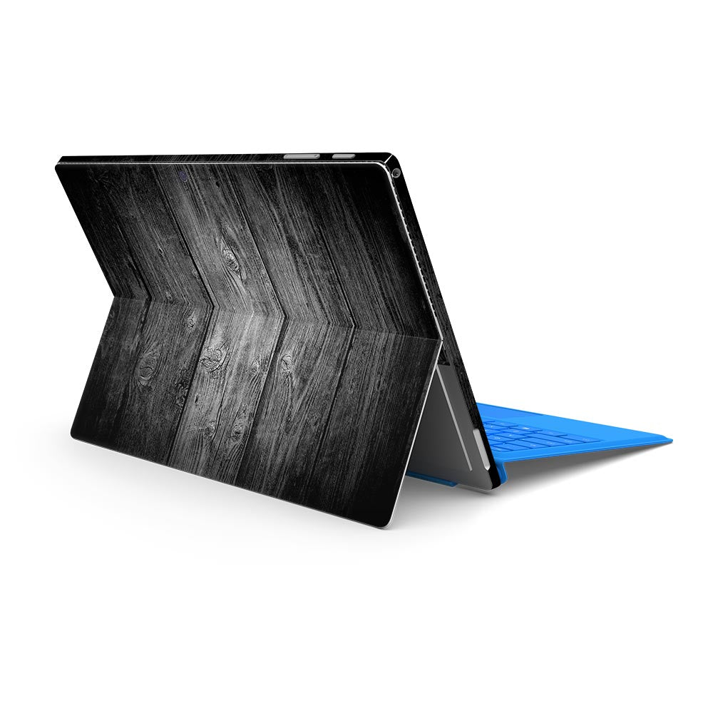 Black Timber V2 Surface Pro 4/5/6 Skin