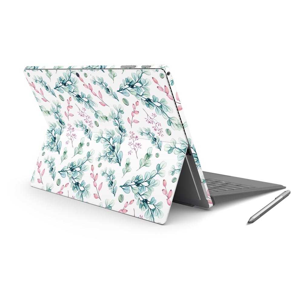 Berry Leaf Microsoft Surface Pro 7 Skin