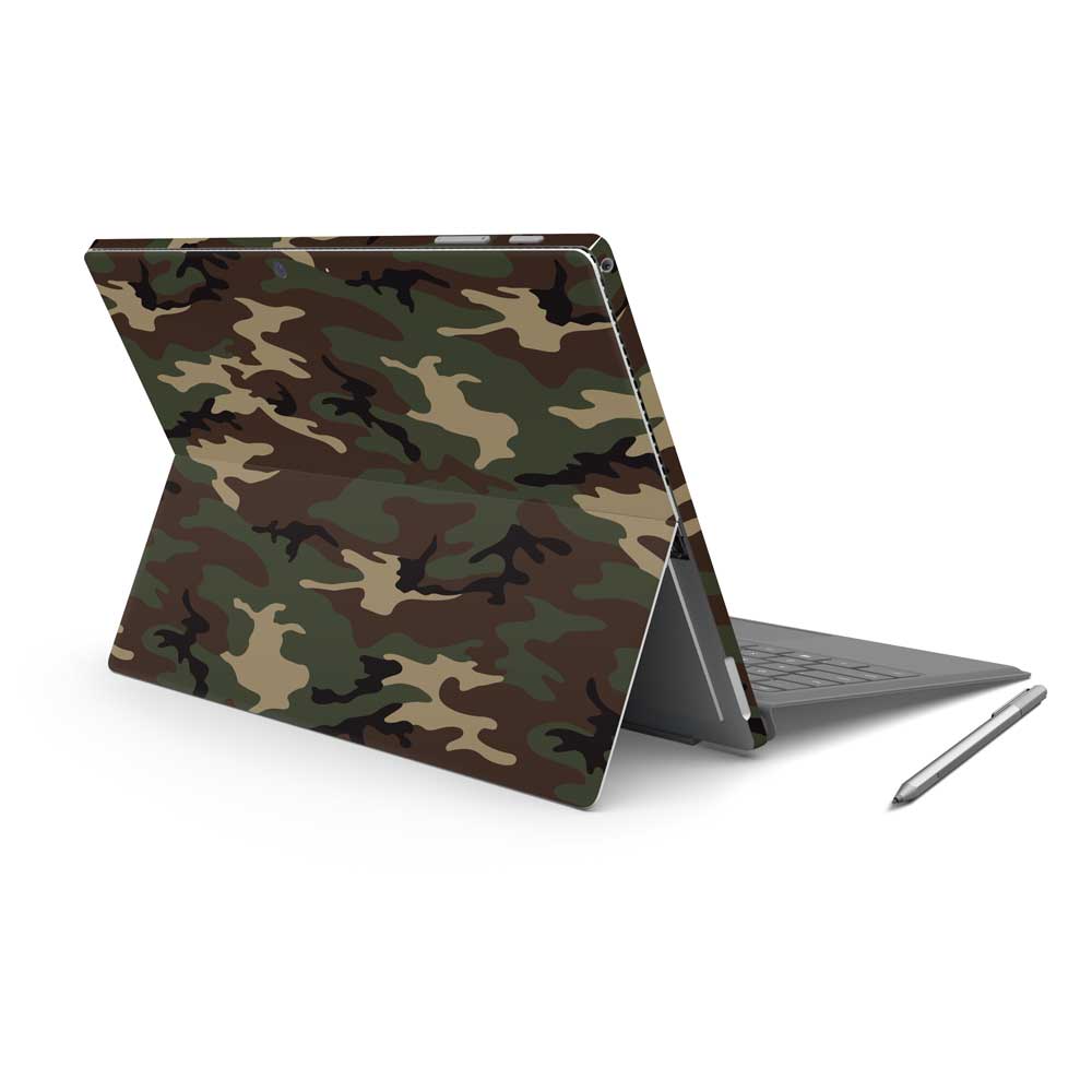 Army Camo Microsoft Surface Pro 7 Skin