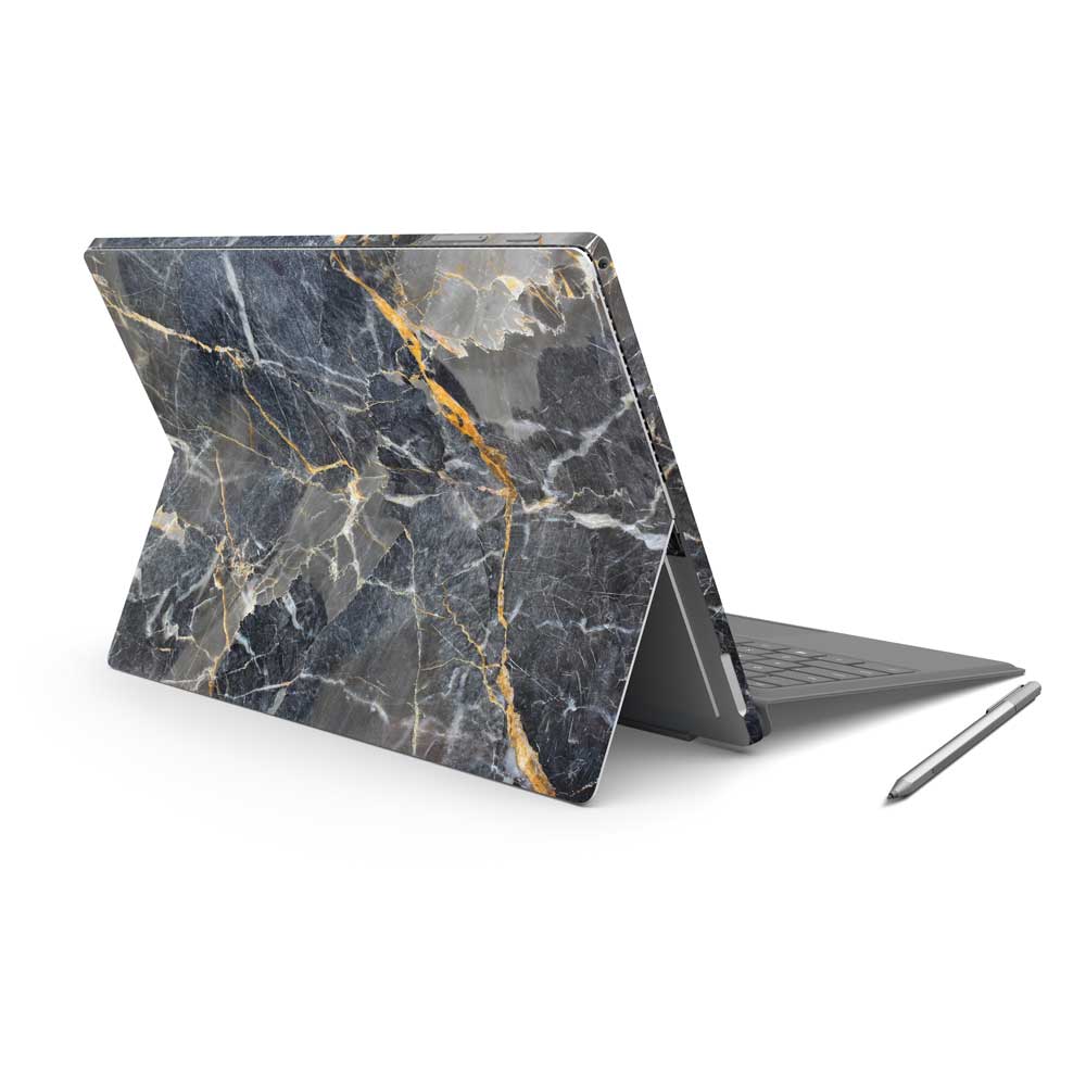 Microsoft Surface Pro Skin Slate Gold Marble SkinWraps Australia