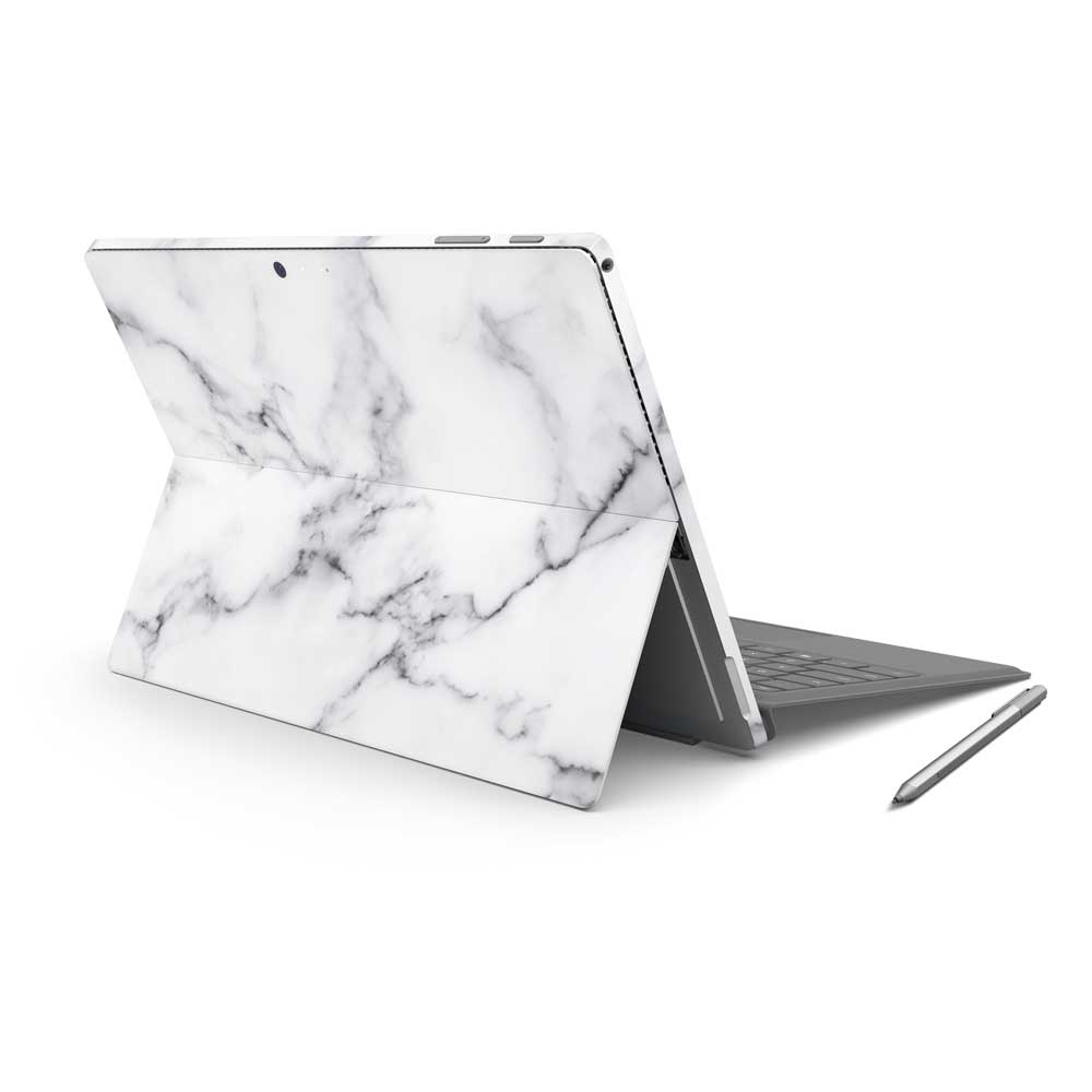 White Marble III Microsoft Surface Pro 7 Skin