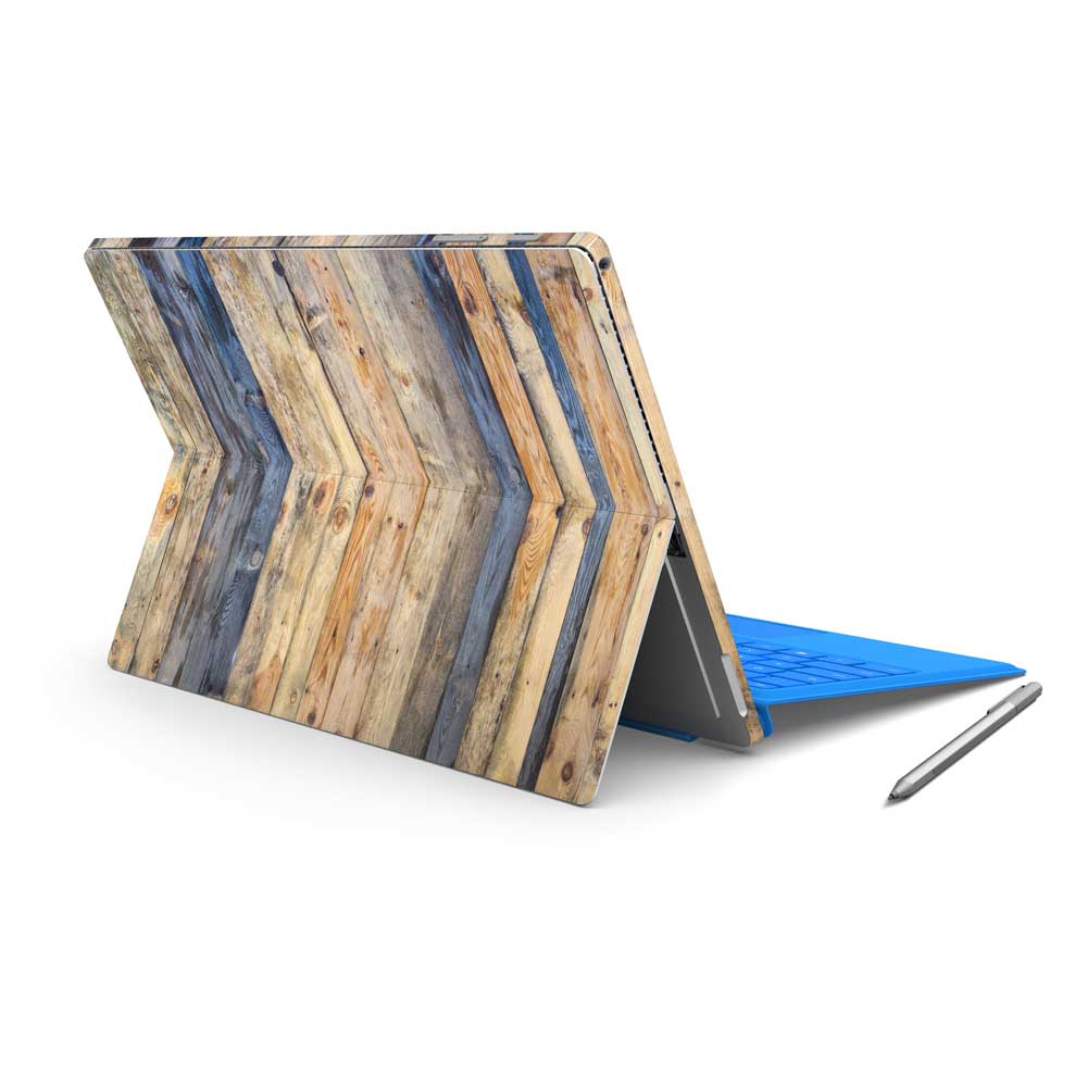 Colonial Wood Panels Microsoft Surface Pro 7 Skin
