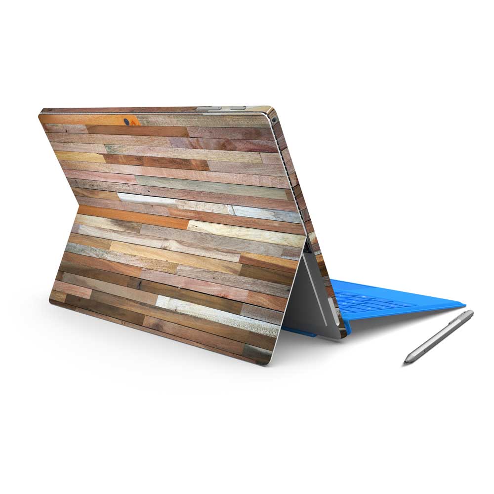 Eclectic Wood Microsoft Surface Pro 7 Skin