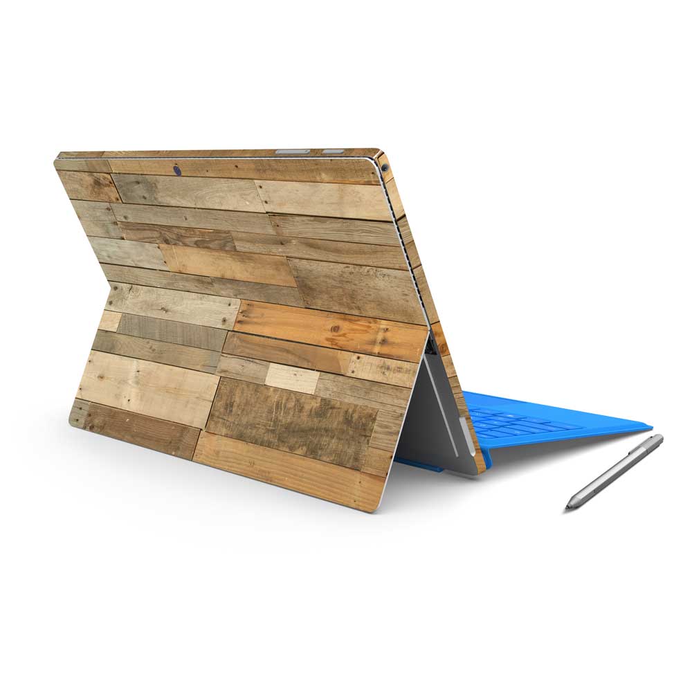 Reclaimed Wood Microsoft Surface Pro 7 Skin