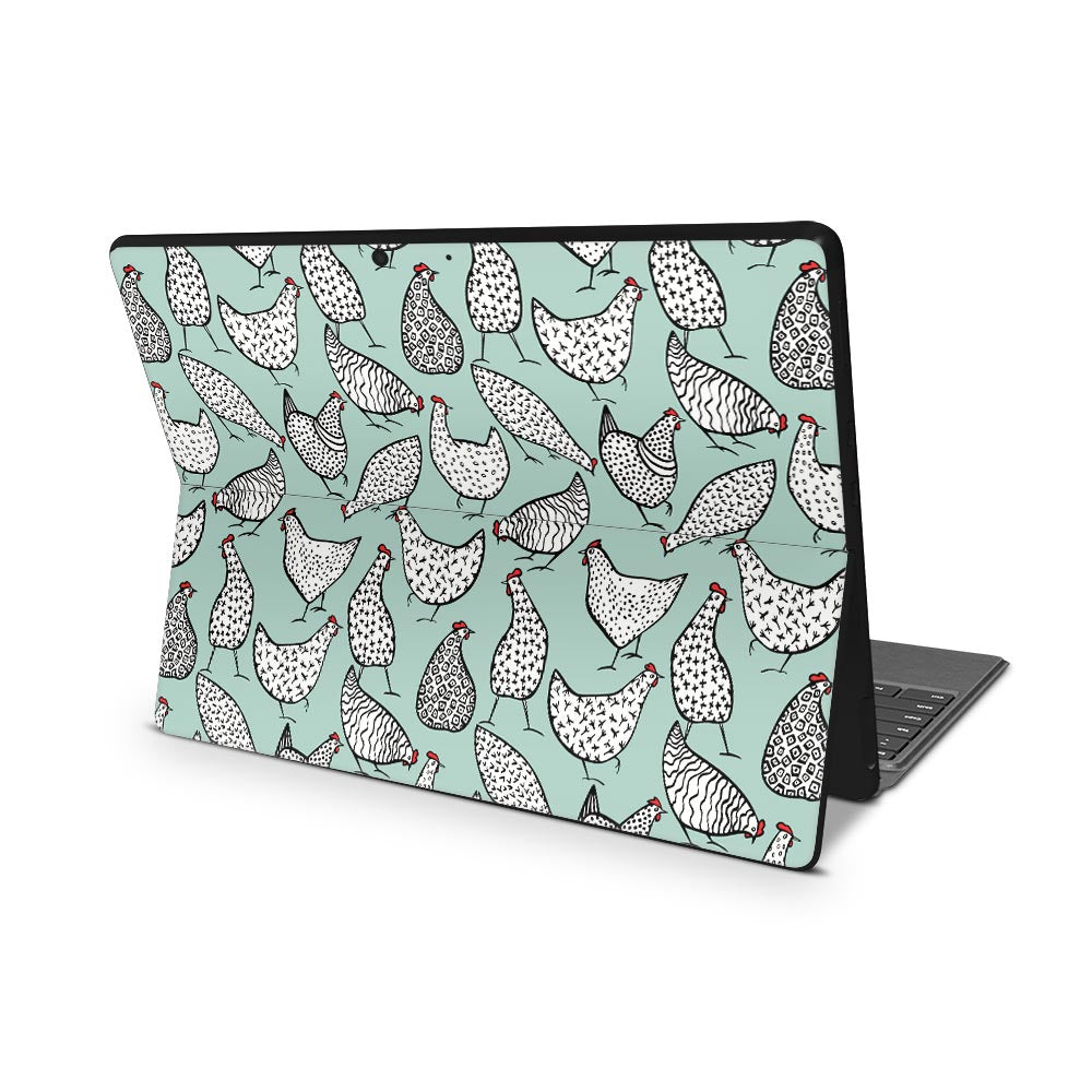Hen Peckin' Microsoft Surface Pro 9 Skin