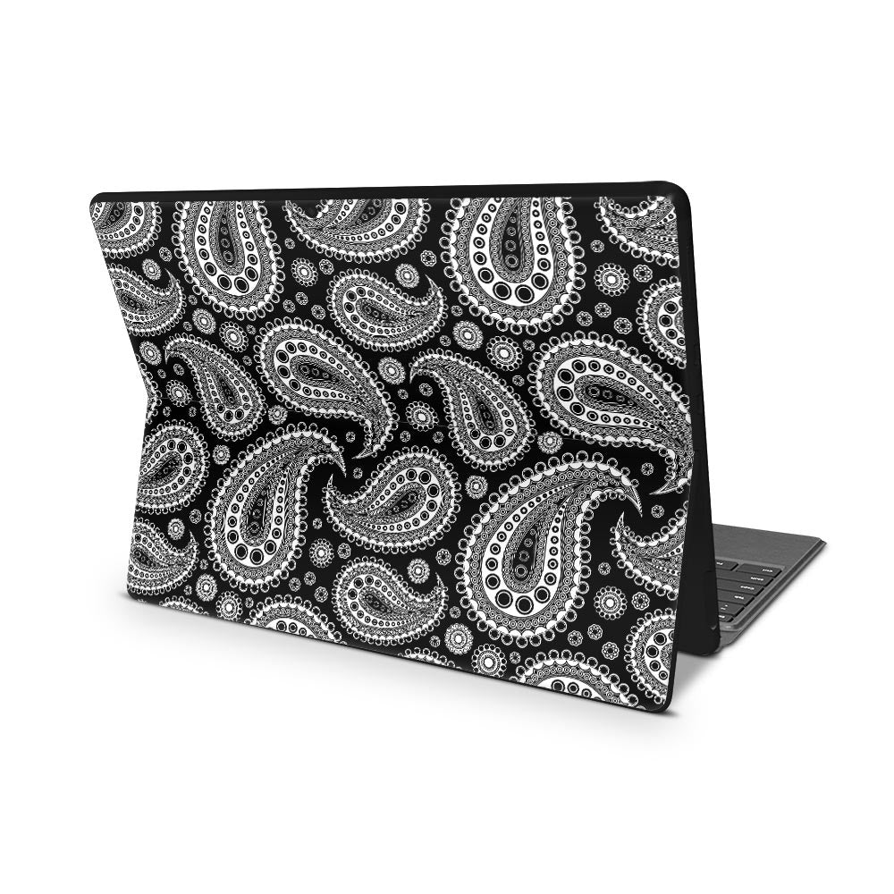 Black Paisley Microsoft Surface Pro 9 Skin