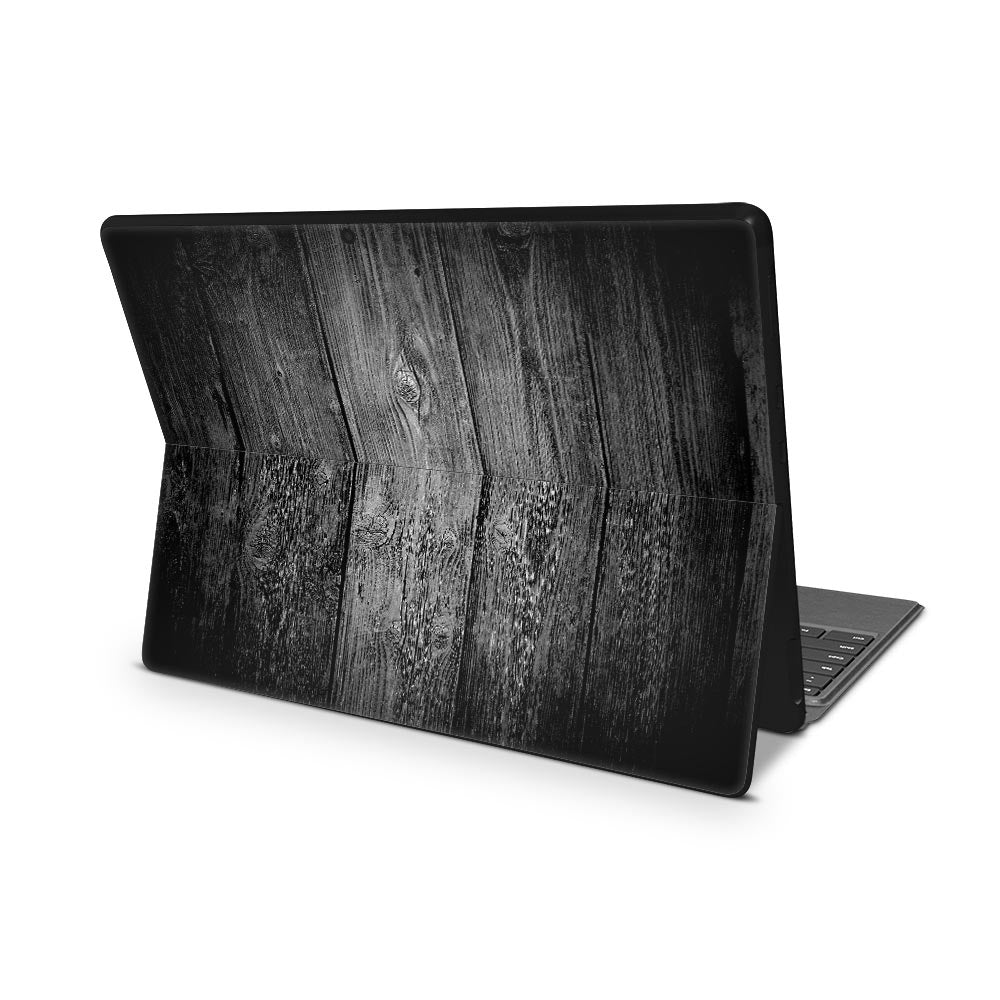 Black Timber V2 Microsoft Surface Pro 8 Skin