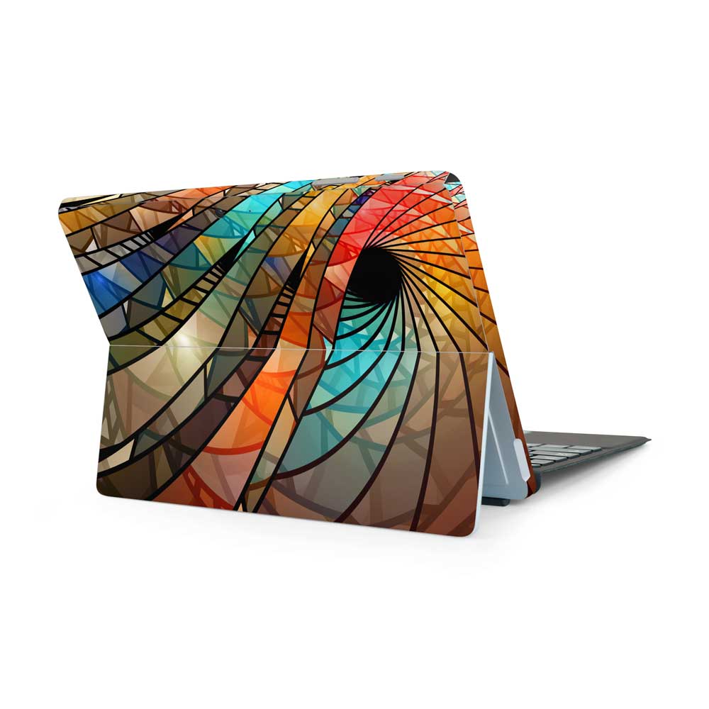 Autumn Spiral Microsoft Surface Go Skin