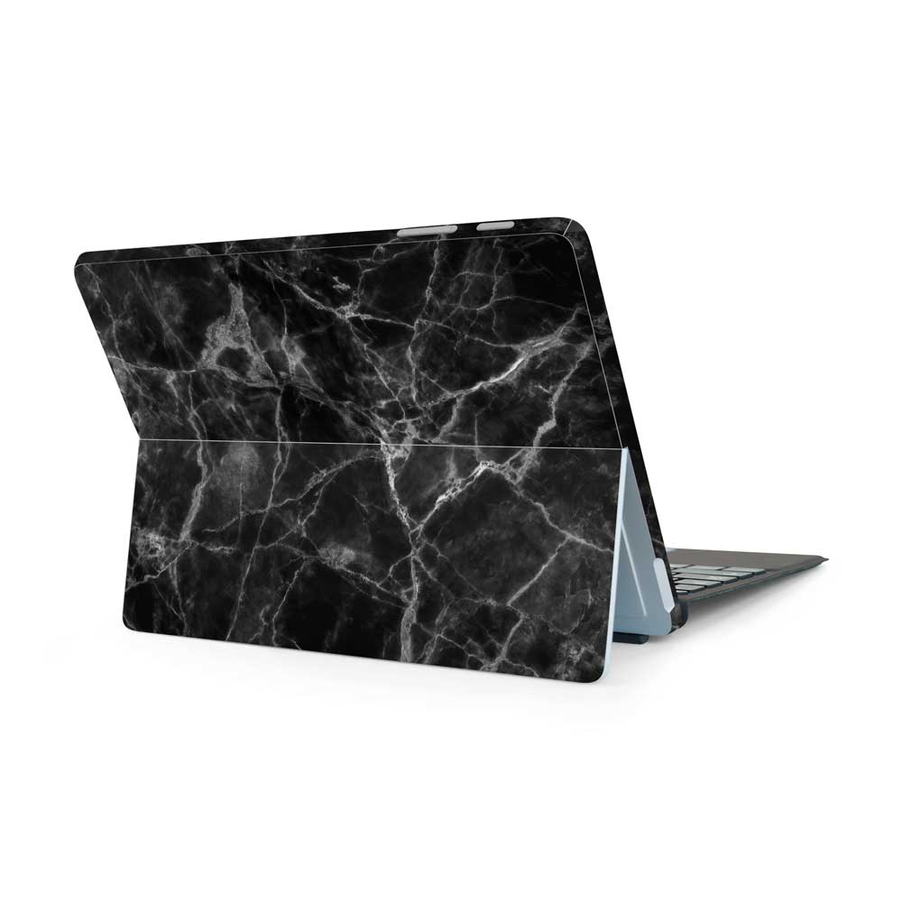 Classic Black Marble Microsoft Surface Go Skin