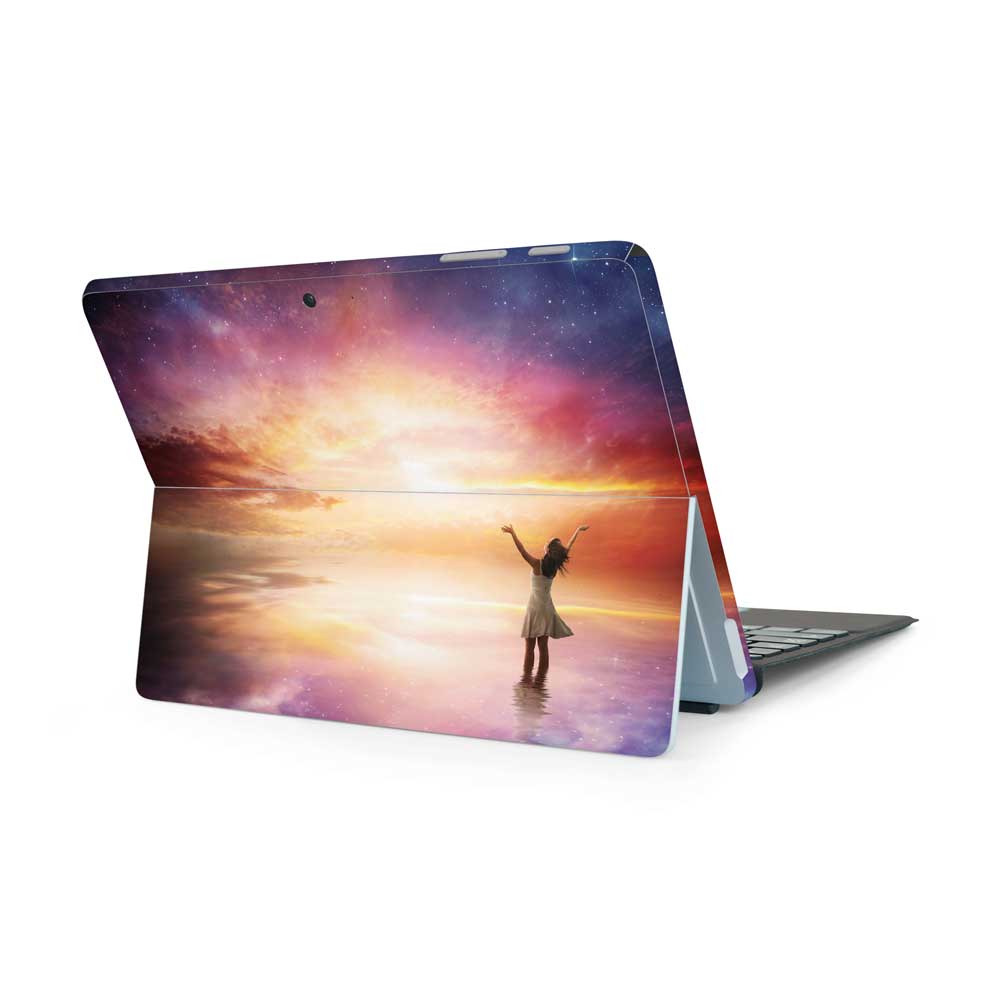 Nebula Sunrise Microsoft Surface Go Skin