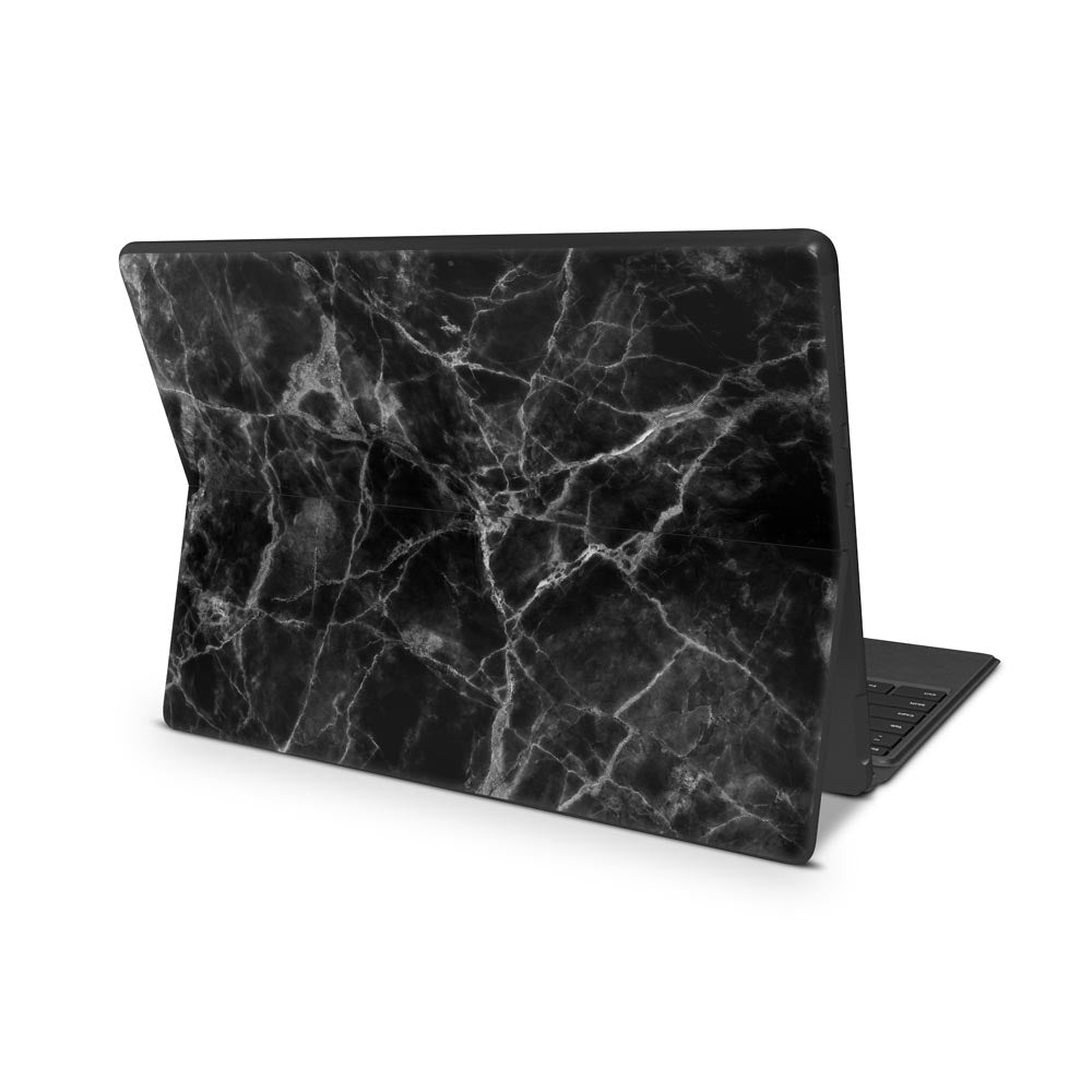 Classic Black Marble Microsoft Surface Pro X Skin