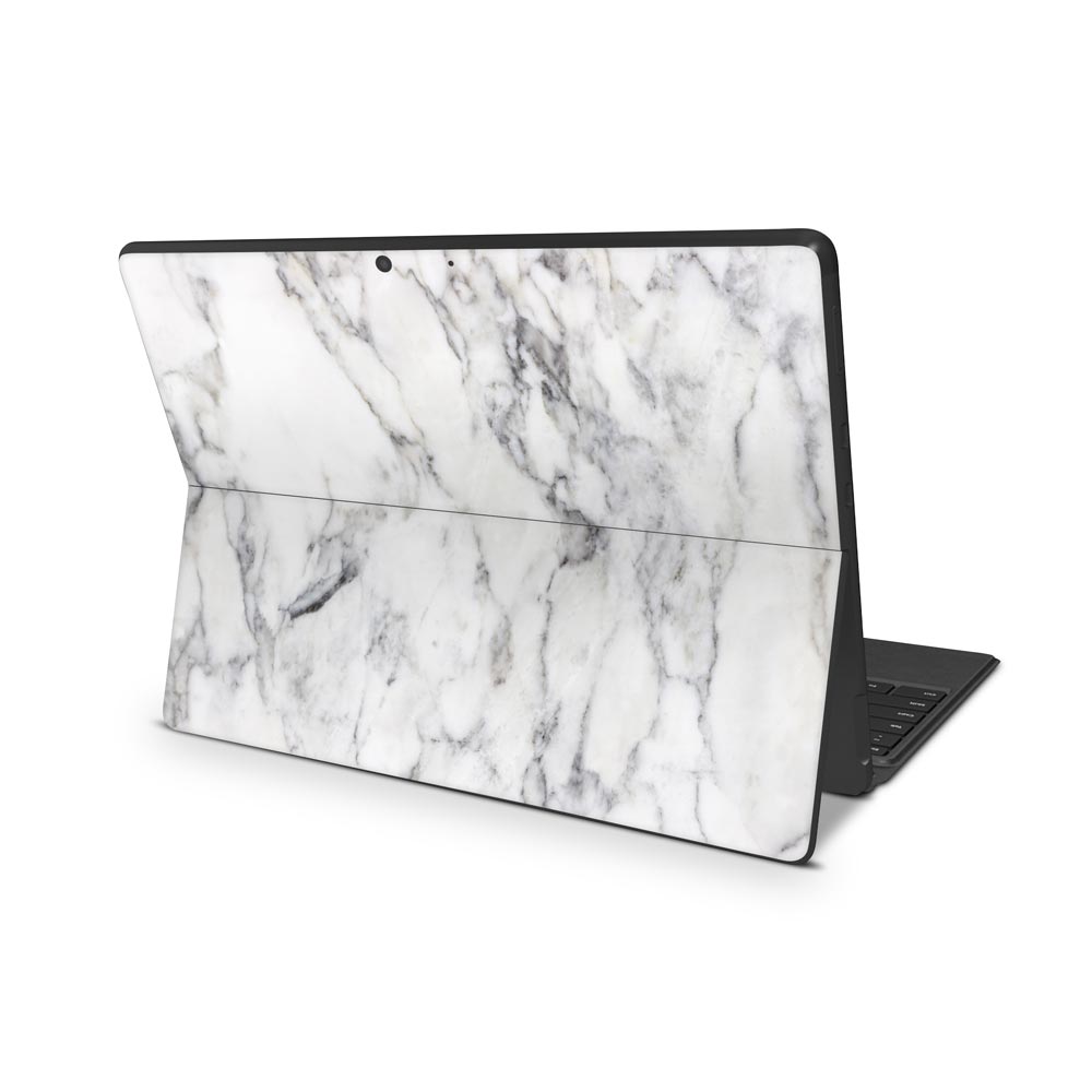 Classic White Marble Microsoft Surface Pro X Skin