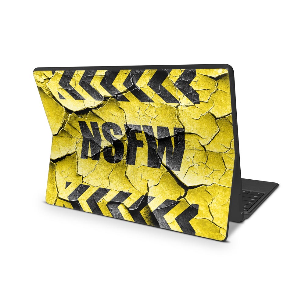 NSFW Yellow Microsoft Surface Pro X Skin