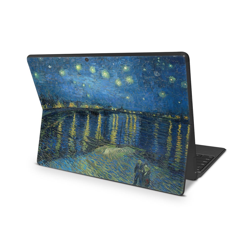 Starry Night over Rhone Microsoft Surface Pro X Skin