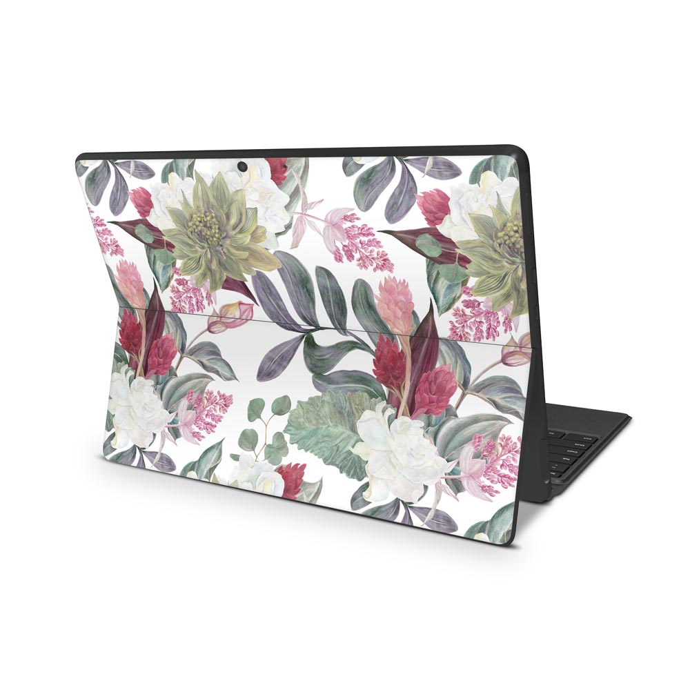 Watercolour Floral Microsoft Surface Pro X Skin