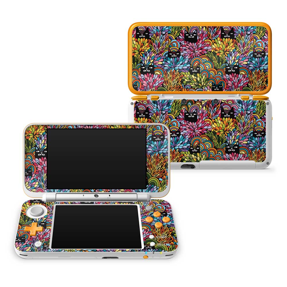 Cat Bush Nintendo 2DS XL Skin