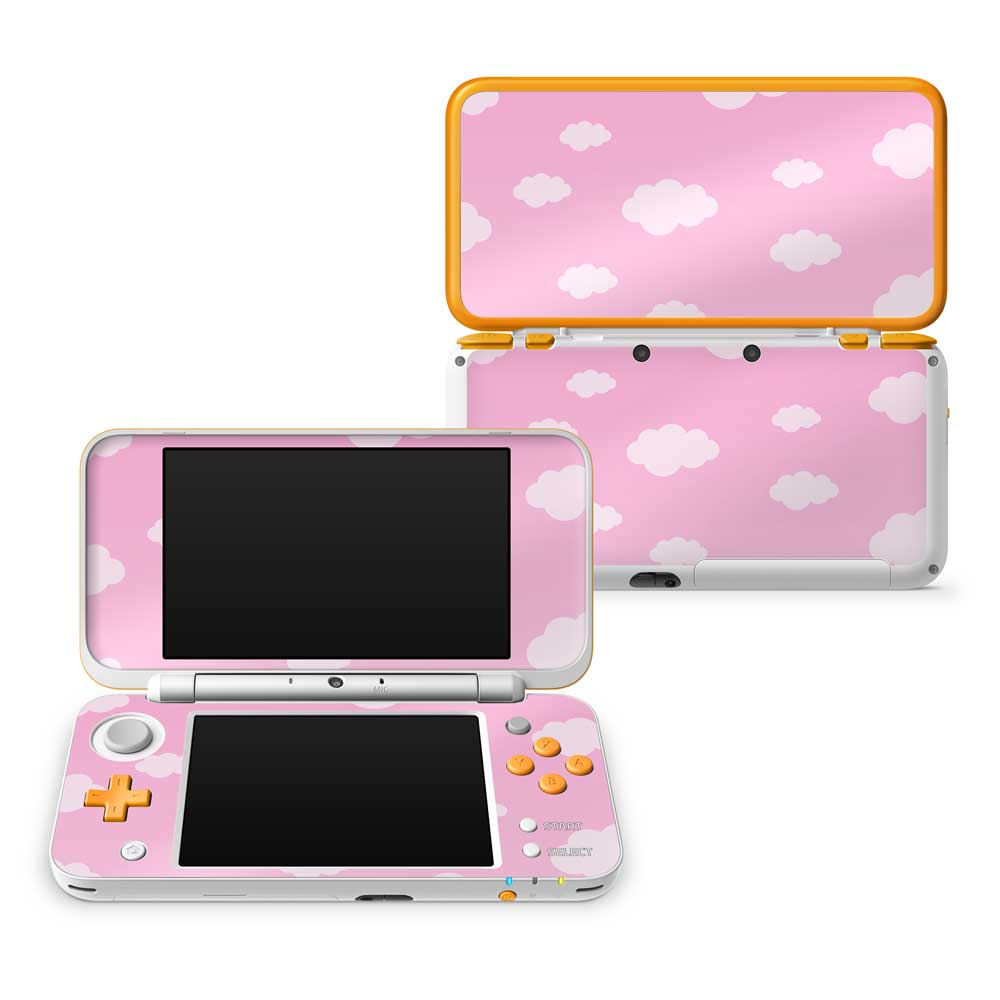 Kawaii Fluffy Clouds Nintendo 2DS XL Skin