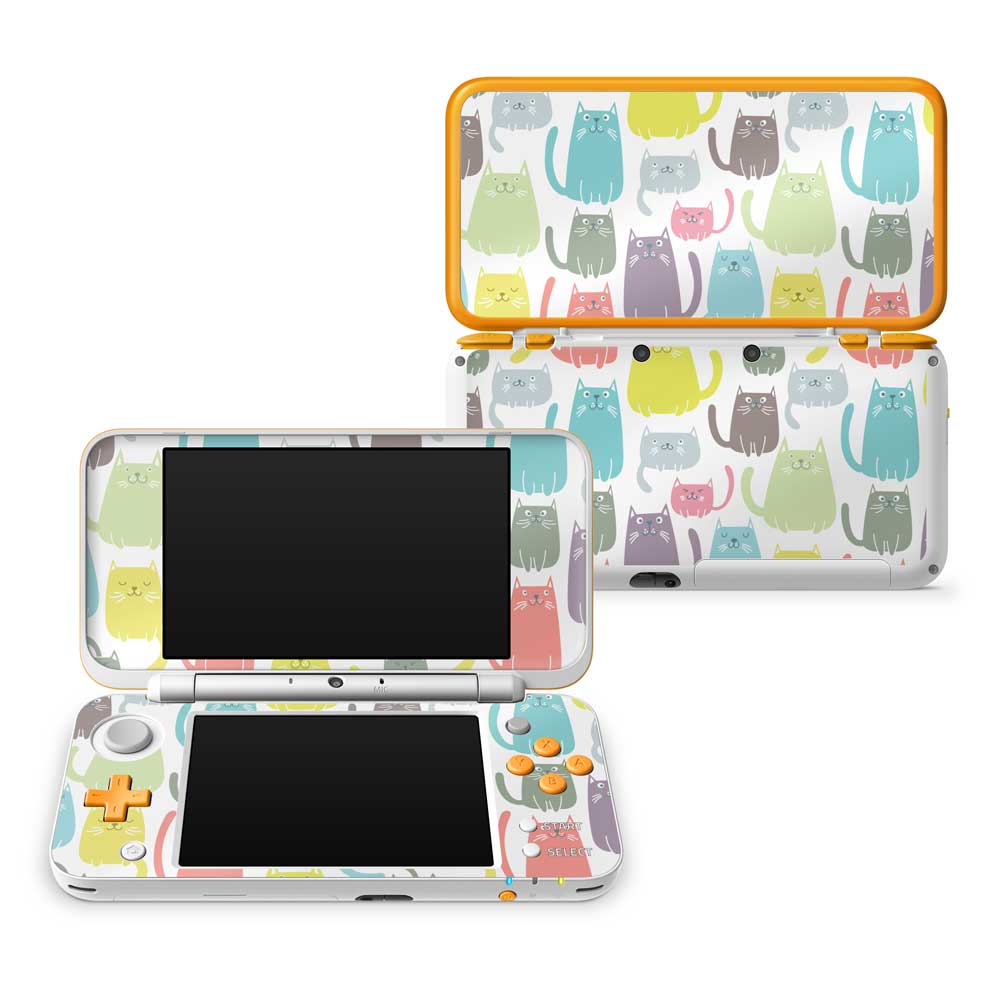 Here Kitty Nintendo 2DS XL Skin