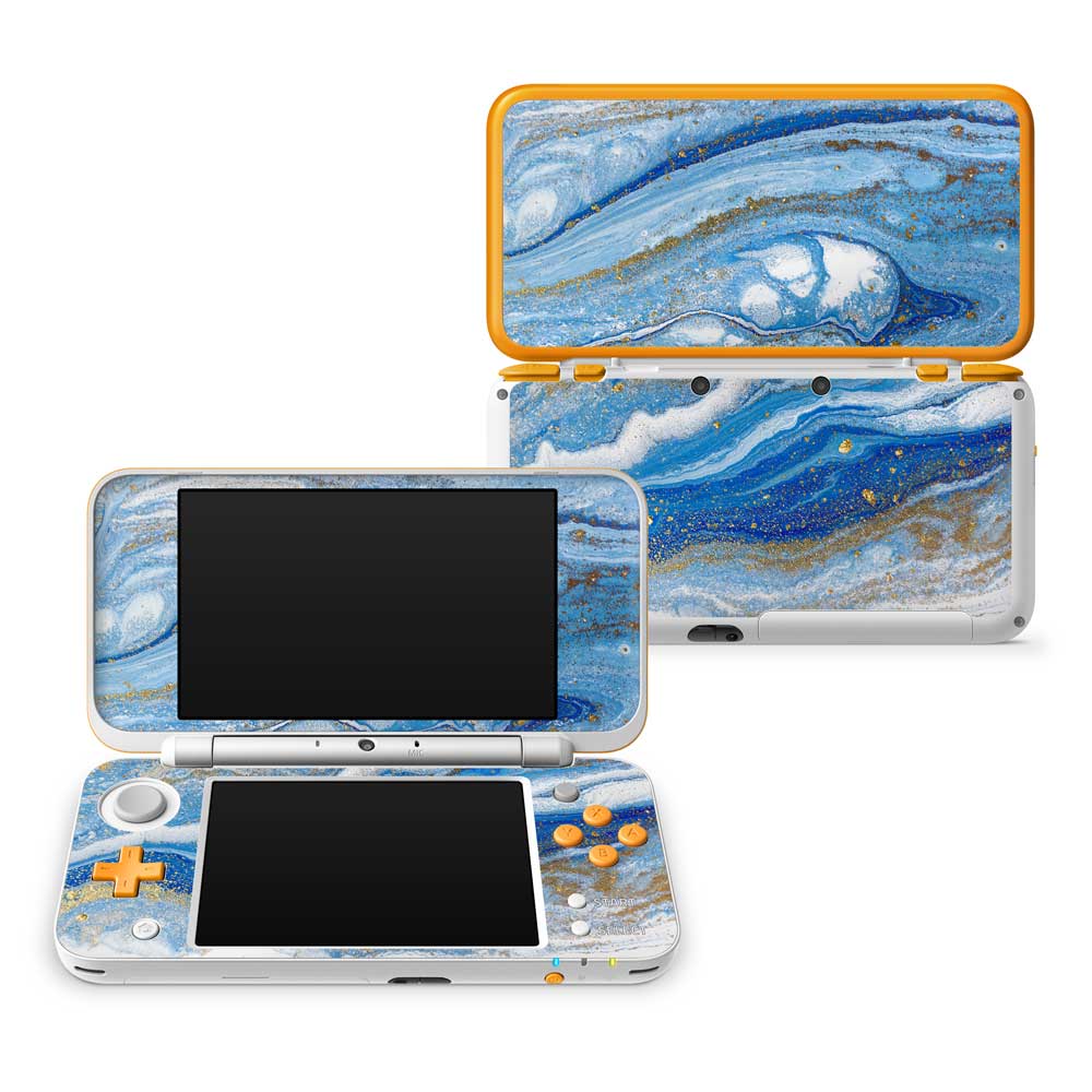 Blue Marble Sprinkles Nintendo 2DS XL Skin