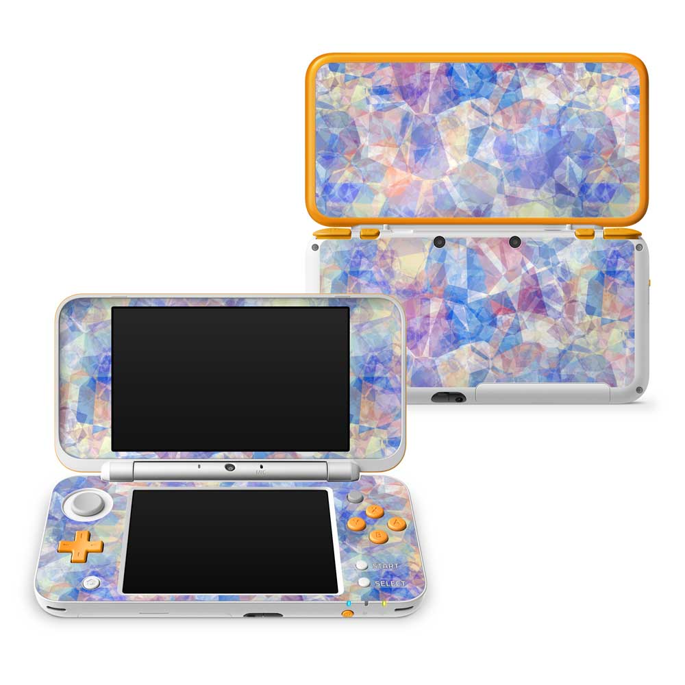 Pastel Shards Nintendo 2DS XL Skin