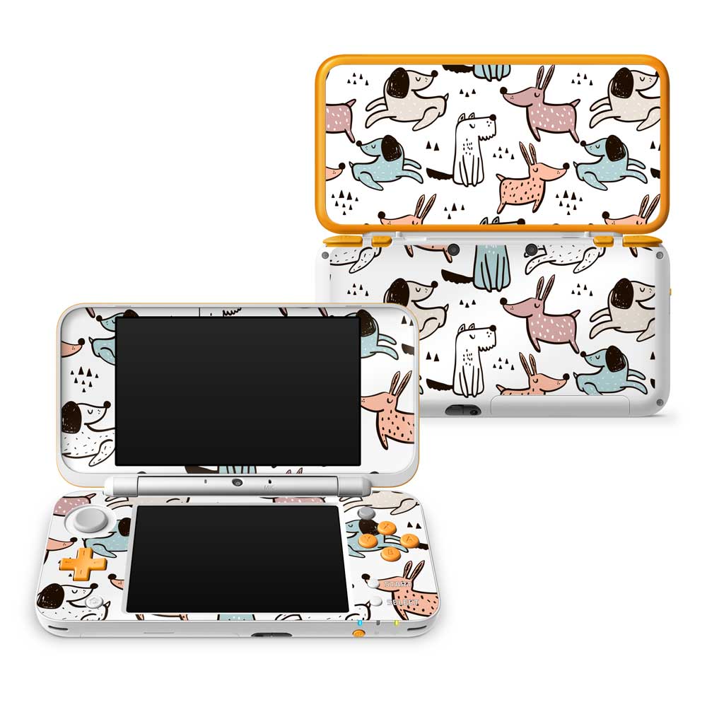 Puppies &amp; Mutts Nintendo 2DS XL Skin