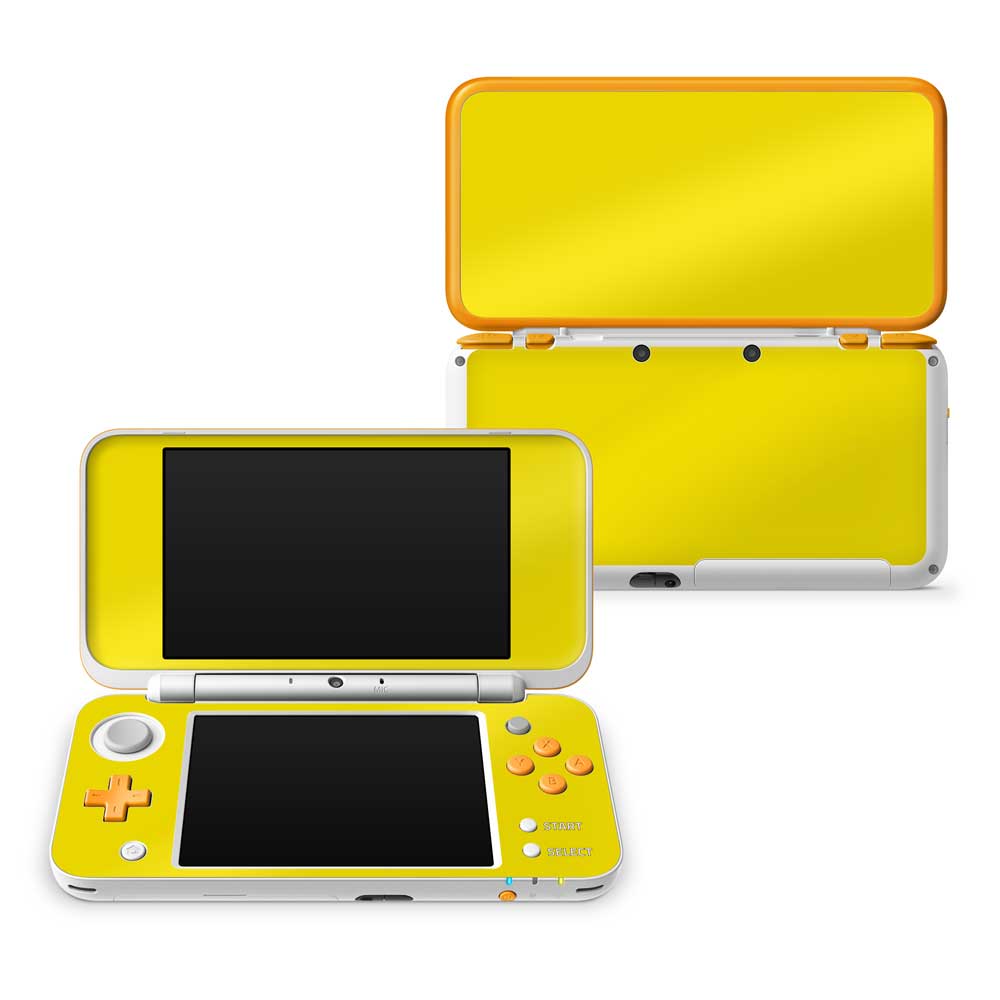 Yellow Nintendo 2DS XL Skin