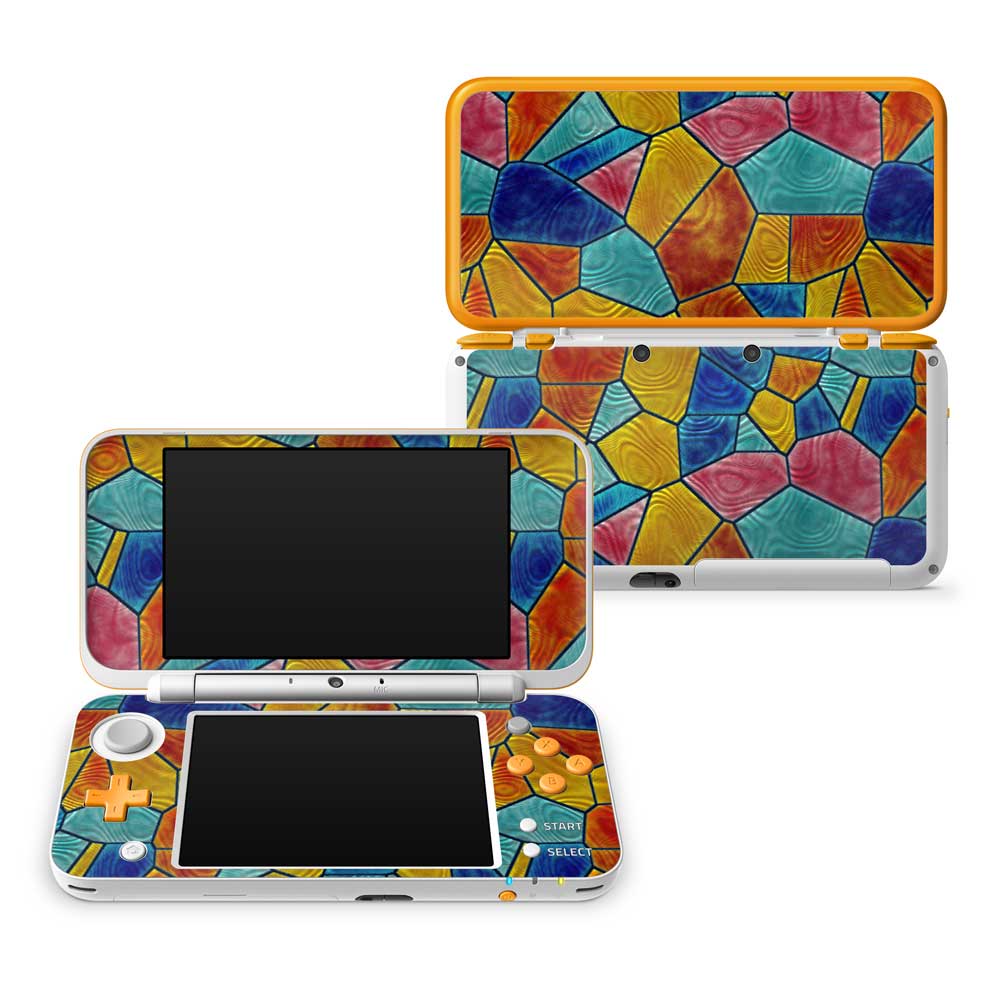 Stained Glass Colour Nintendo 2DS XL Skin