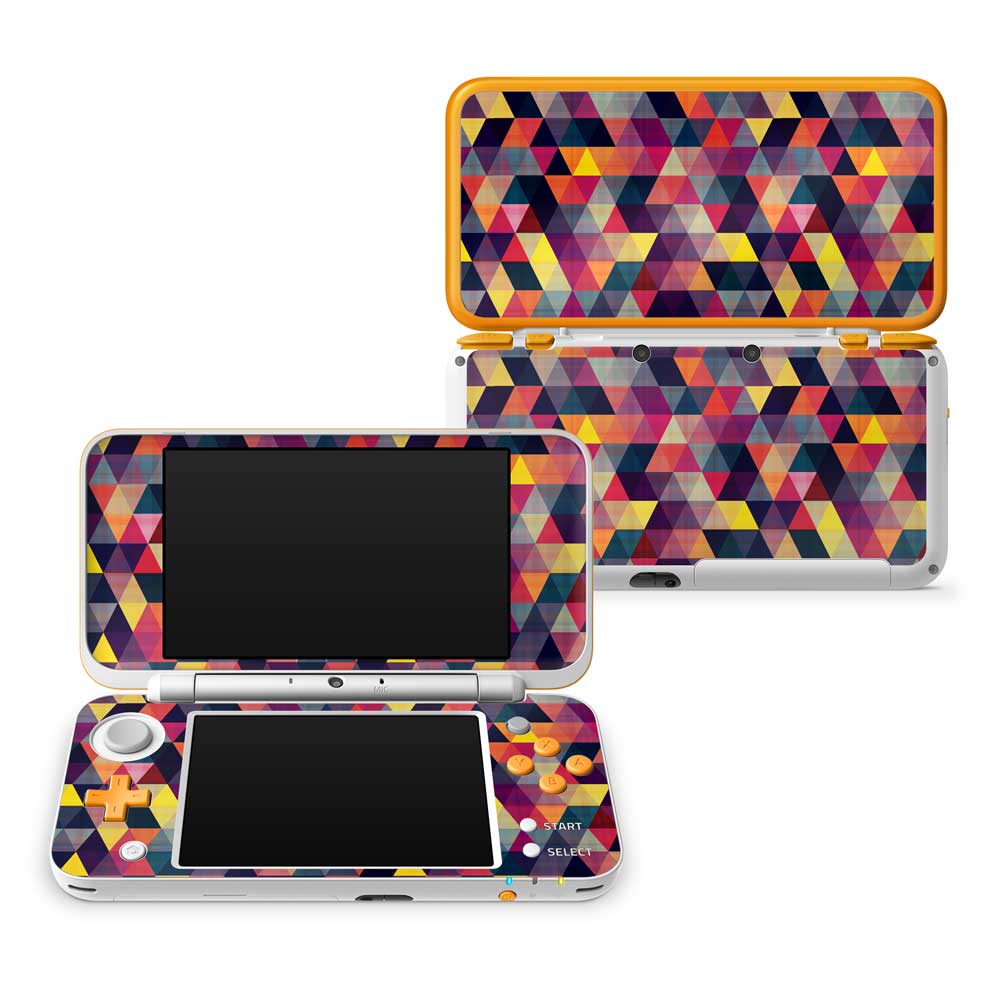 Vintage Geometric Nintendo 2DS XL Skin