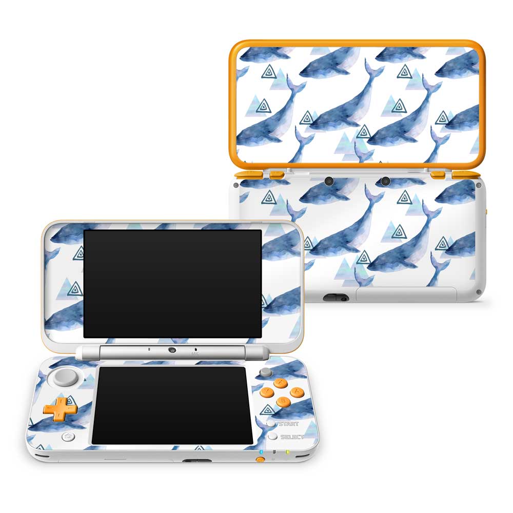 Whale of a Time Nintendo 2DS XL Skin