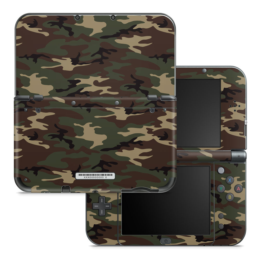 Army Camo Nintendo 3DS XL 2015 Skin