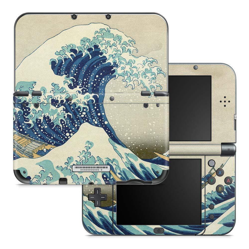 The Great Wave Nintendo 3DS XL 2015 Skin